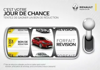 Renault Algérie : encore 100 coupons de 3000 da à gagner