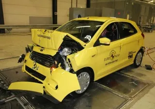 Crash test EuroNCAP : seulement 3 étoiles pour la Ford Ka+