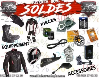 Sidi Achour Moto Pièces : Les soldes prolongés jusqu&#039;au 10 Février