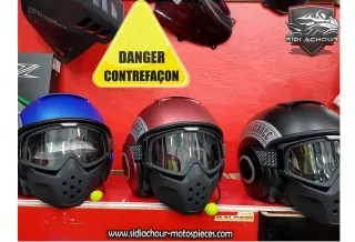 Sidi Achour Moto Pièces : Alerte à la contrefaçon de casques