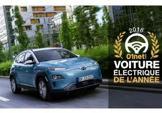 Le Hyundai Kona Electric élu «Voiture électrique de l’année »