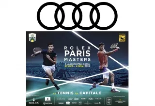 Audi s’associe au tournoi de tennis Rolex Paris Masters 2018