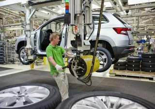 l&#039;usine Skoda de Kvasiny (République tchèque) est parmi les plus modernes du monde