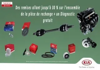Kia Motors Algérie lance la campagne &quot;Anticipez l’hiver&quot;, avec un diagnostic gratuit et jusqu&#039;a 30% de remise sur la piéce de rechange