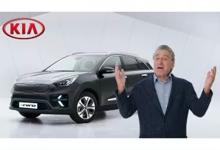 Robert De Niro pour la campagne publicitaire du nouveau Kia e-Niro