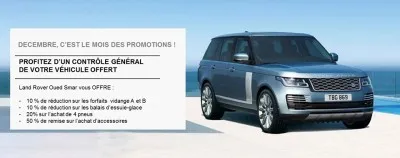 EURL DMAA/ Land Rover Algérie : Plusieurs offres promotionnelles aux ateliers  SAV