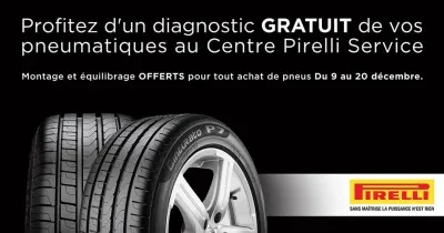 EURL DMAA/ Pirelli Algérie : Montage et équilibrage gratuits pour tout achat de pneus