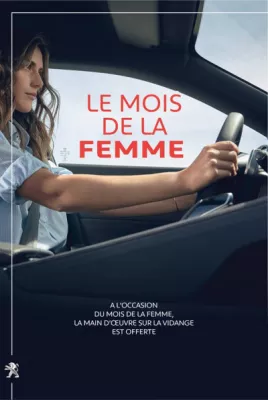 Peugeot Algérie : Durant le mois de mars, la main-d&#039;oeuvre sur la vidange est offerte pour toutes les femmes