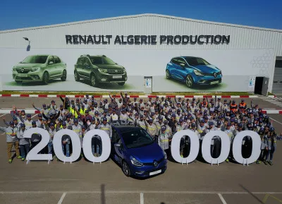 L&#039;usine Renault Algérie Production a produit 200.000 unités depuis 2014