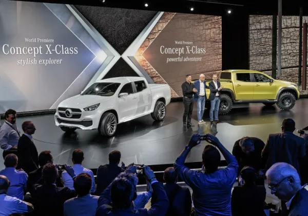 كونسيبت مرسيدس X-Class: تميز أول بيك-أب
