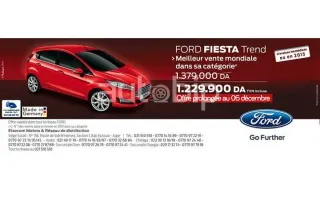 L’offre «  Fiesta Trend » prolongée jusqu’au 6 décembre