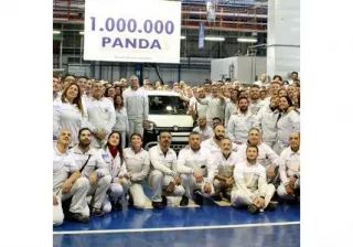 إنتاج سيارة فيات باندا من الجيل الرابع الحاملة للرقم 1 مليون