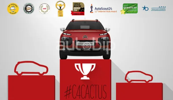 La Citroën C4 Cactus a récolté plus de 20 prix internationaux
