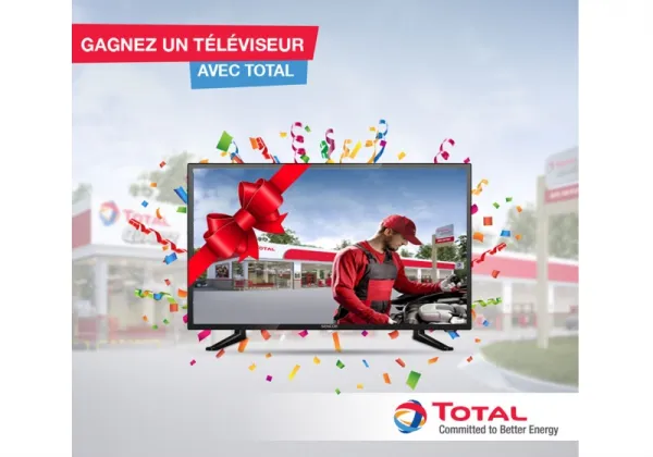 توتال الجزائر: لعبة مسابقة للفوز بشاشة تلفزيون عبر صفحة الفيسبوك