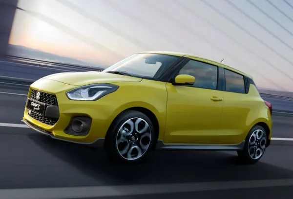 سوزوكي تقدم نسخة جديدة أخف من سويفت سبورت