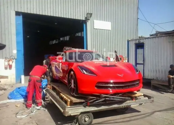 La Chevrolet Corvette C7 au salon d'Alger
