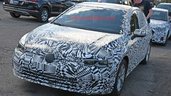 Spyshots: la huitième génération de Volkswagen Golf