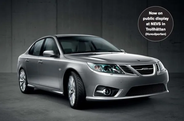 La dernière Saab 9-3 neuve sera vendu aux enchères