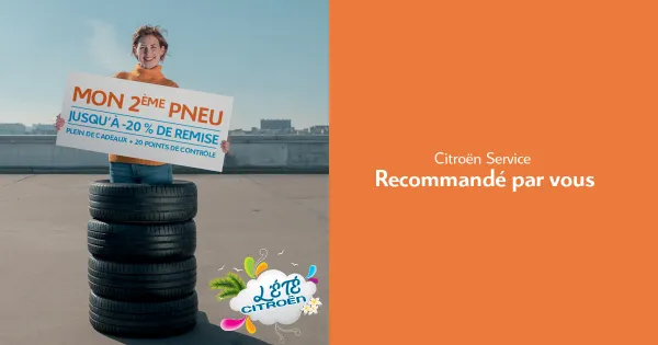 Citroën Algérie :  Remise sur le 2eme pneu