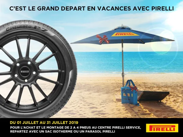 Des cadeaux à gagner chez Pirelli Algérie