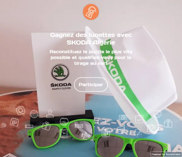 Skoda Algérie : 48H pour tenter de gagner des lunettes