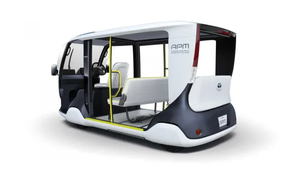 APM, la navette électrique Toyota pour les Jeux Olympiques TOKYO 2020