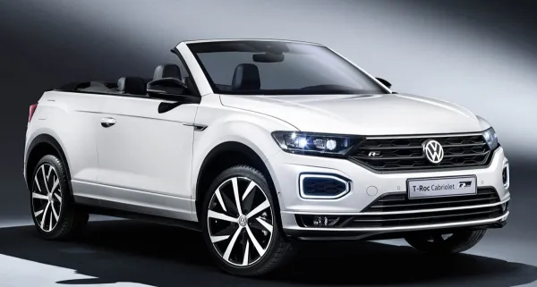 شركة Volkswagen تعلن عن سيارة T-Roc المكشوفة
