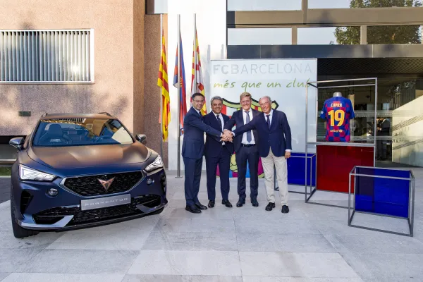 Cupra, nouveau sponsor officiel du FC Barcelone