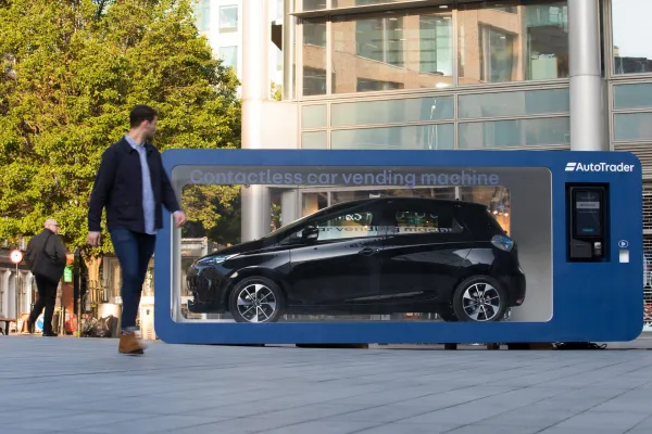 Un distributeur automatique de voiture testé à Londres