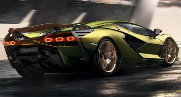 Lamborghini Sián : la première voiture hybride de la marque