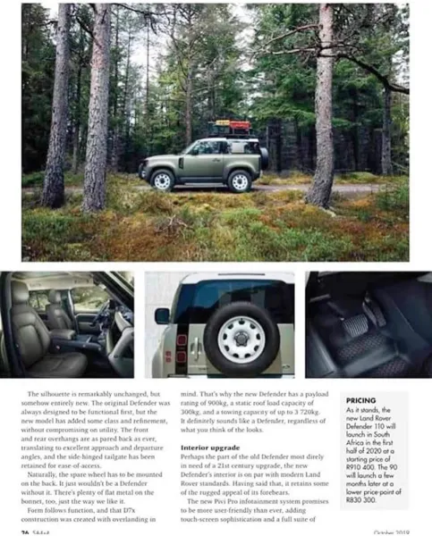 Defender 2020, photos en fuite à la veille de sa présentation officielle