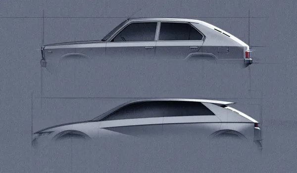Hyundai 45 Concept : le futur avec un clin d’œil au passé, présentée à l'IAA 2019