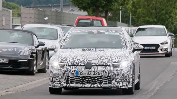 La Golf 8 GTI réapparaît au Nürburgring
