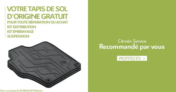 Citroën Algérie: Offre SAV
