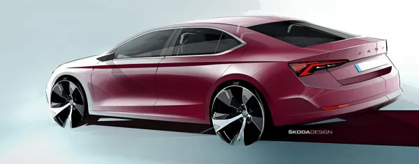 La future Skoda Octavia préfigurée avec des sketch