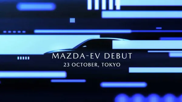 Mazda : Nouveau teaser de son futur véhicule électrique