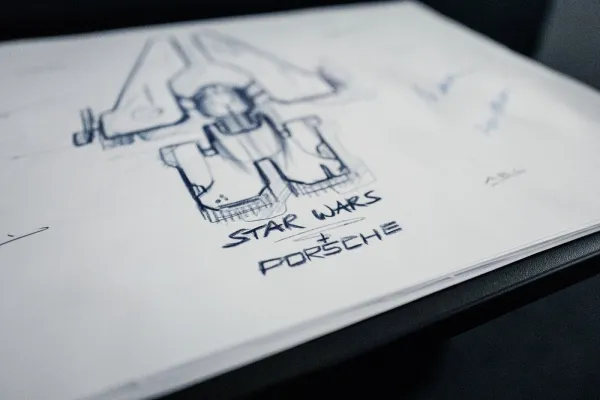 Porsche et Lucasfilm unissent leurs forces pour créer un nouveau vaisseau spatial Star Wars