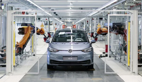Début de production de l'ID.3 à l'usine de Zwickau