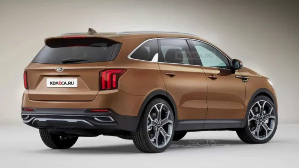 تصميم سيارة Kia Sorento لعام2021