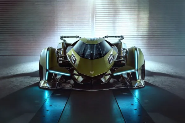 Lamborghini dévoile le concept-car futuriste Vision Gran Turismo
