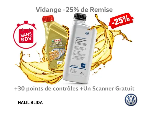 Offre vidange chez Halil Blida