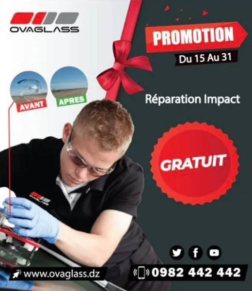 Ovaglass: ouverture d&#039;un nouveau centre de réparation à Birkhadem