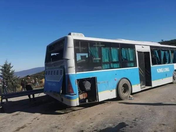 هلاك 8 أشخاص و جرح 22 في انقلاب حافلة لنقل المسافرين بسوق أهراس