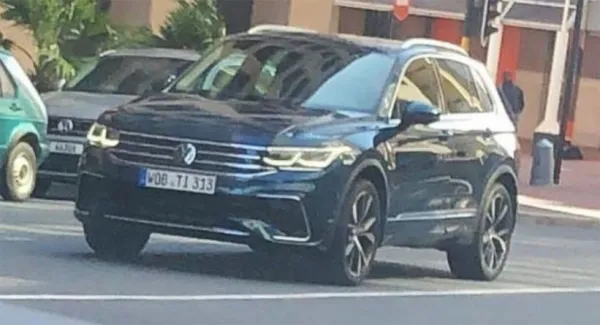 Le restylage du Volkswagen Tiguan surpris
