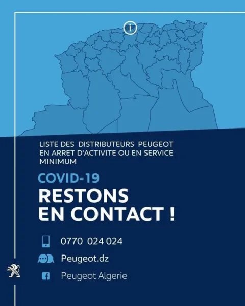 SAV : Peugeot Algérie donne des précisions sur l’ouverture de ses partenaires