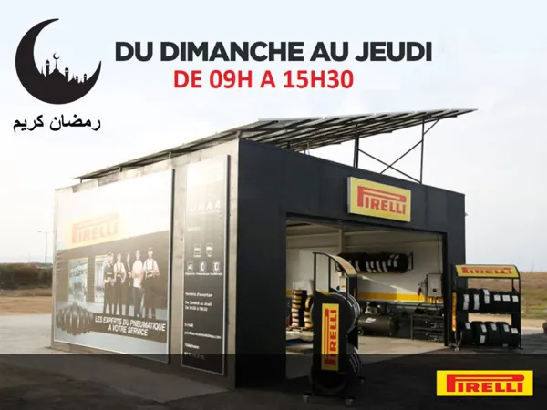 SAV : Pirelli Algérie s’adapte au nouveau confinement pendant Ramadhan