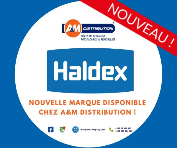 SAV : Haldex ditribuée par A&M Distribution