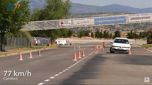 KM77 : La Golf 8 souffre au test de l’élan
