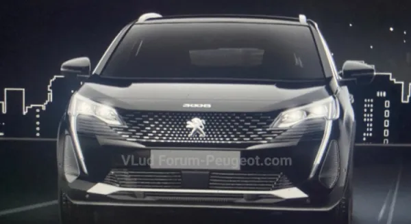 Le futur Peugeot 3008 restylé en fuite