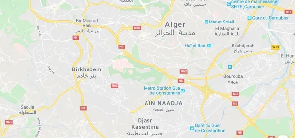 استئناف أشغال إنجاز محول الطريق الرابط بين جنوب بئر خادم والطريق الوطني رقم 1 بالعاصمة